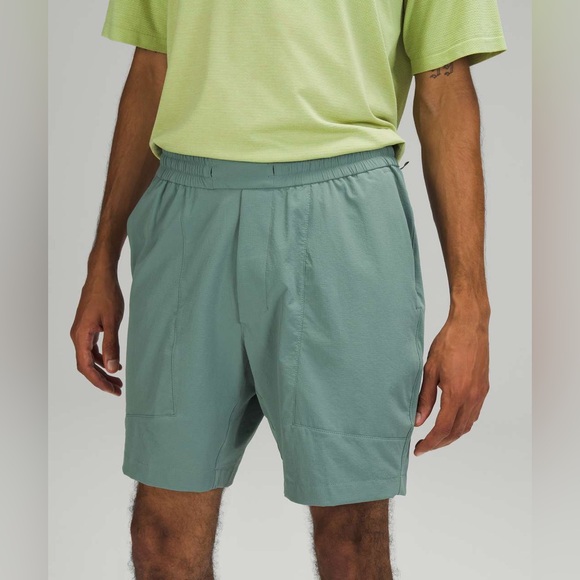 Lululemon Bowline Short 8” Stretch Ripstop - Tidewater Teal - Large - Picture 1 of 6